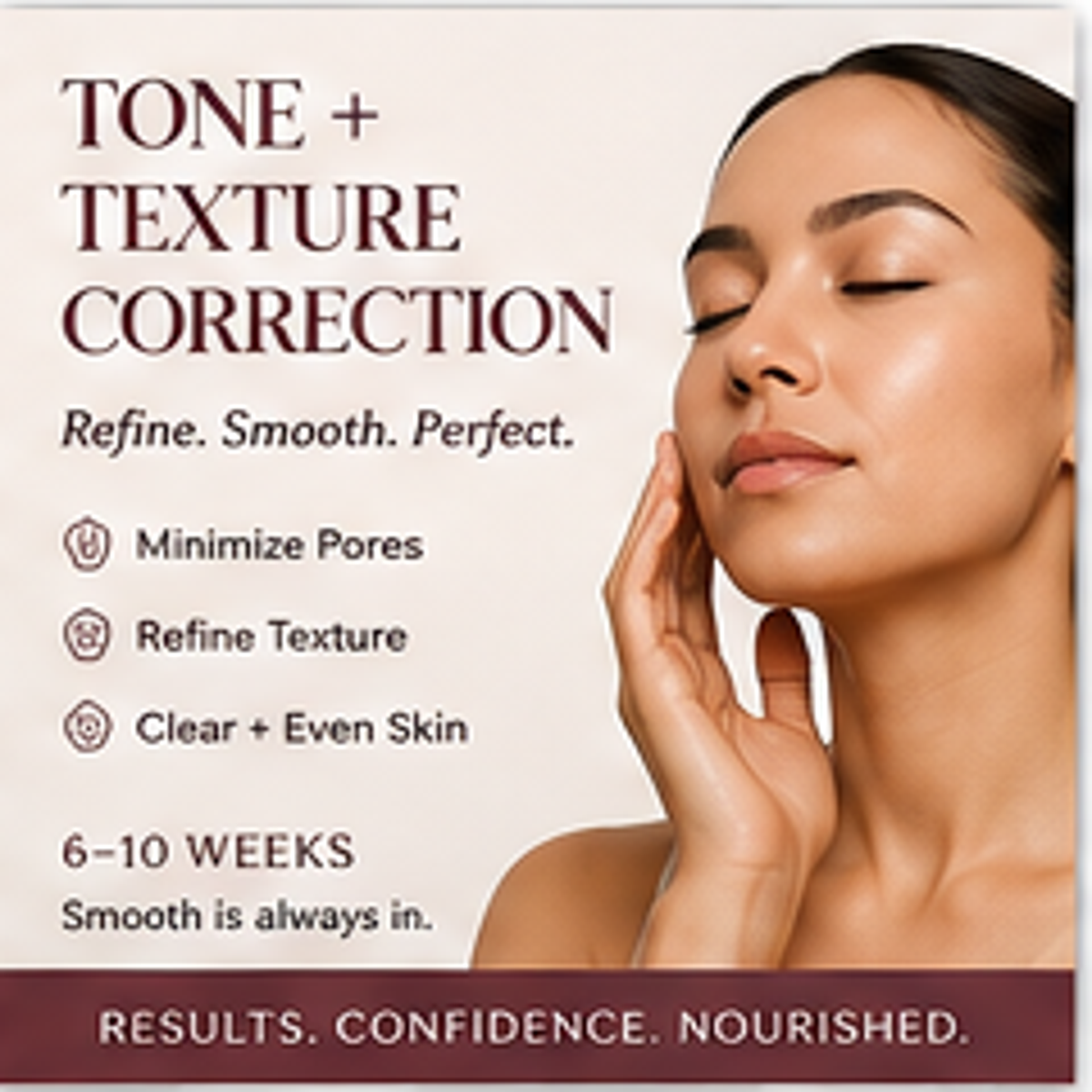 Tone and Texture Correction Signature Treatment Plan